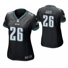 Women Philadelphia Eagles #26 Jay Ajayi Black Game Jersey