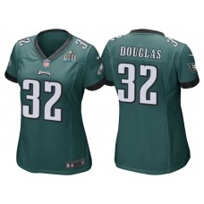 Women Philadelphia Eagles #32 Rasul Douglas Green Super Bowl LII Bound Game Jersey