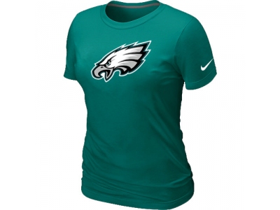 Women Philadelphia Eagles L.Green Logo T-Shirt