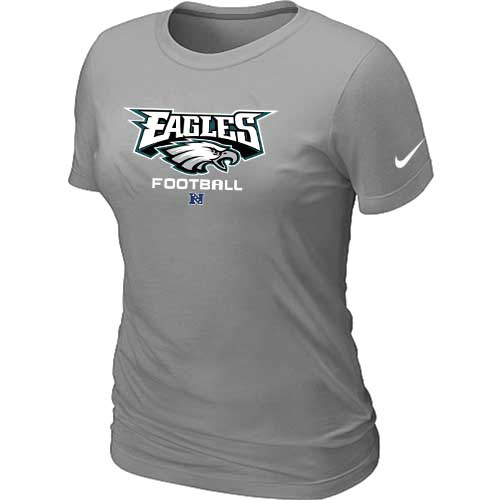 Women Philadelphia Eagles L.Grey T-Shirt