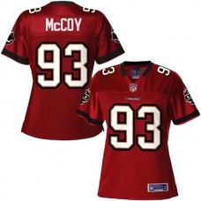 Women Pro Line Tampa Bay Buccaneers #93 Gerald McCoy Team Color Jersey