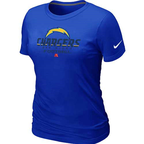 Women San Diego Charger Blue T-Shirt
