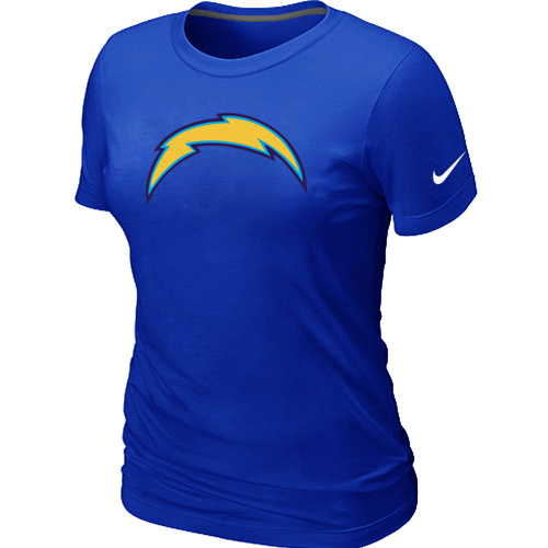Women San Diego Charger Blue T-Shirts