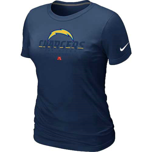 Women San Diego Charger D.Blue T-Shirt