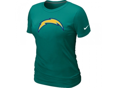 Women San Diego Charger L.Green Logo T-Shirt