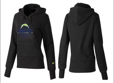 Women San Diego Chargers Logo Pullover Hoodie-- (24)