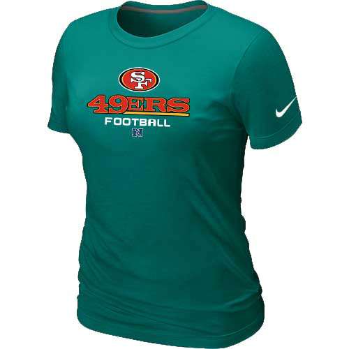 Women San Francisco 49ers L.Green  T-Shirt