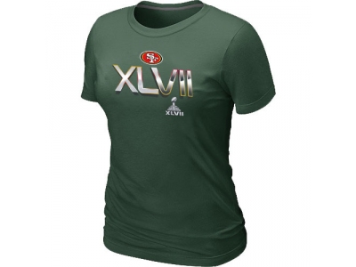 Women San Francisco 49ers Super Bowl XLVII On Our Way D.Green T-Shirt