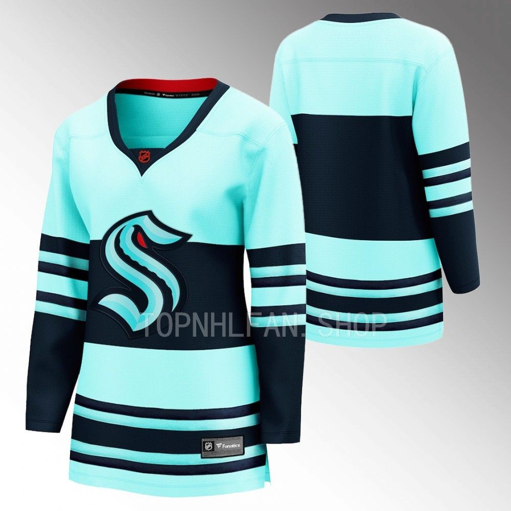 Women Seattle Kraken Special Edition 2.0 Teal Jersey Breakaway