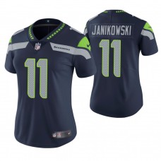 Women Seattle Seahawks #11 Sebastian Janikowski Navy Game Jersey
