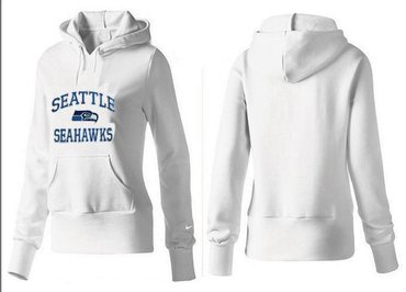 Women Seattle Seahawks Logo Pullover Hoodie-- (10)