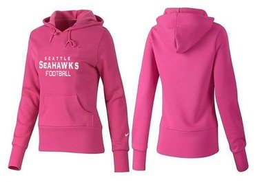 Women Seattle Seahawks Logo Pullover Hoodie-- (47)