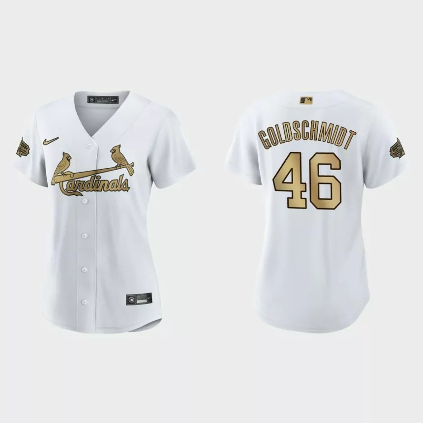 Women St. Louis Cardinals Paul Goldschmidt White 2022 MLB All-Star Game Replica Jersey
