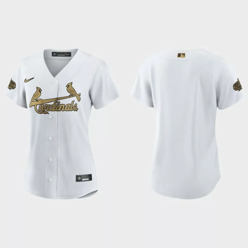 Women St. Louis Cardinals White 2022 MLB All-Star Game Replica Jersey