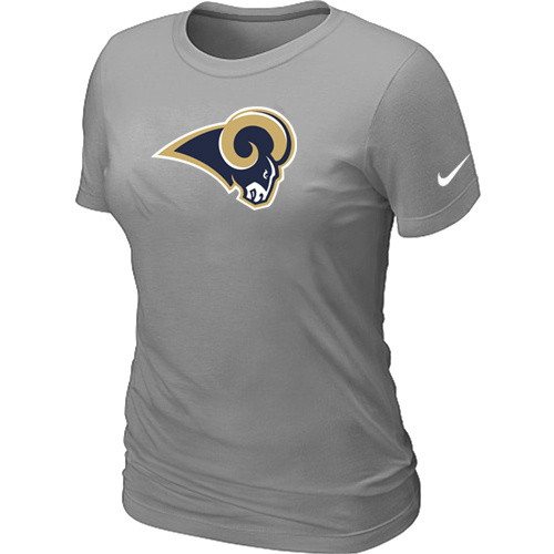 Women St.Louis Rams L.Grey T-Shirts