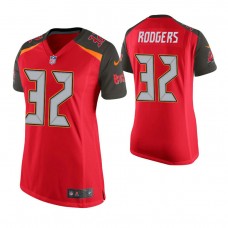 Women Tampa Bay Buccaneers #32 Jacquizz Rodgers Red Game Jersey