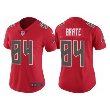 Women Tampa Bay Buccaneers #84 Cameron Brate Red Color Rush Legend Jersey