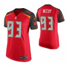 Women Tampa Bay Buccaneers #93 Gerald McCoy Red Game Jersey