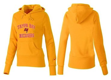 Women Tampa Bay Buccaneers Logo Pullover Hoodie-- (15)