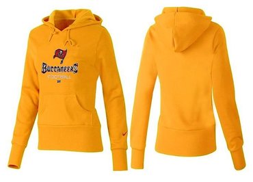 Women Tampa Bay Buccaneers Logo Pullover Hoodie-- (29)