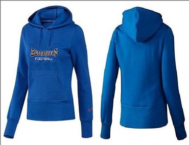 Women Tampa Bay Buccaneers Logo Pullover Hoodie-- (41)