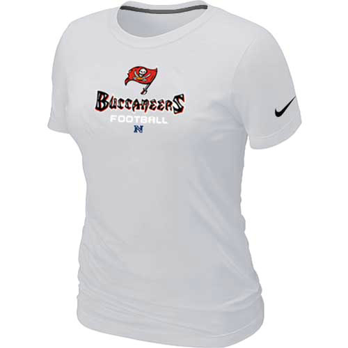 Women Tampa Bay Buccaneers White T-Shirt