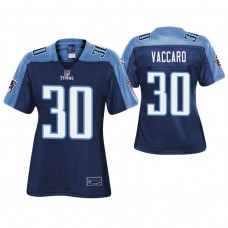 Women Tennessee Titans #30 Kenny Vaccaro Navy Pro Line Player Jersey