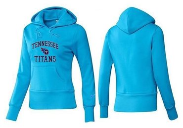 Women Tennessee Titans Logo Pullover Hoodie-- (14)