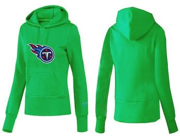 Women Tennessee Titans Logo Pullover Hoodie-- (7)