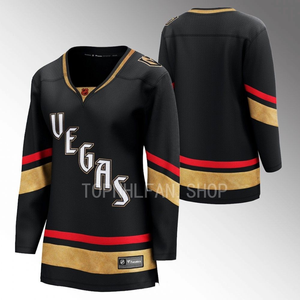 Women Vegas Golden Knights Special Edition 2.0 Black Jersey Breakaway