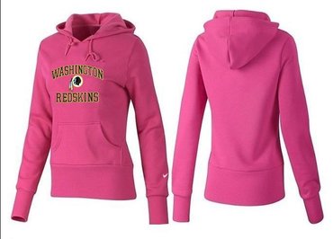Women Washington Redskins Logo Pullover Hoodie-- (18)
