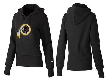 Women Washington Redskins Logo Pullover Hoodie-- (2)