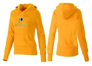 Women Washington Redskins Logo Pullover Hoodie-- (31)