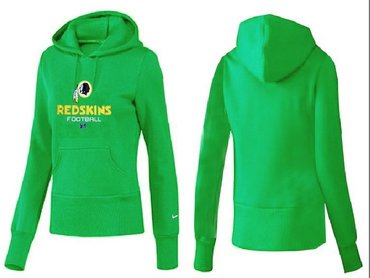 Women Washington Redskins Logo Pullover Hoodie-- (35)