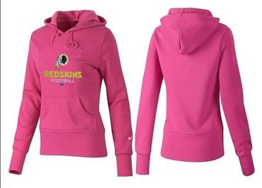 Women Washington Redskins Logo Pullover Hoodie-- (37)