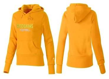 Women Washington Redskins Logo Pullover Hoodie-- (45)