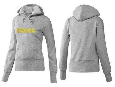 Women Washington Redskins Logo Pullover Hoodie-- (46)