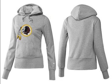 Women Washington Redskins Logo Pullover Hoodie-- (6)