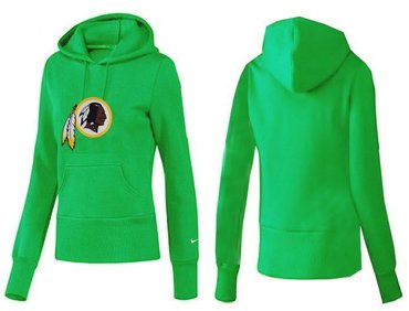 Women Washington Redskins Logo Pullover Hoodie-- (7)