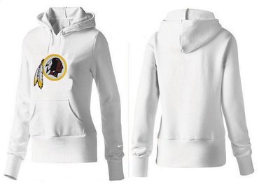 Women Washington Redskins Logo Pullover Hoodie