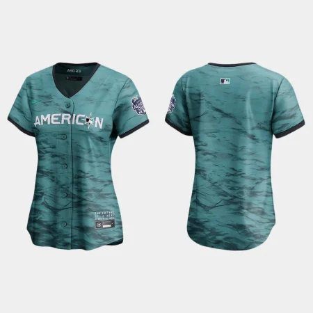 Women’s American League 2023 MLB All-Star Game Limited Jersey – Teal