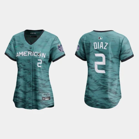 Women’s American League Yandy Diaz 2023 MLB All-Star Game Jersey – Teal