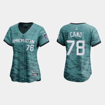 Women’s American League Yennier Cano 2023 MLB All-Star Game Jersey – Teal