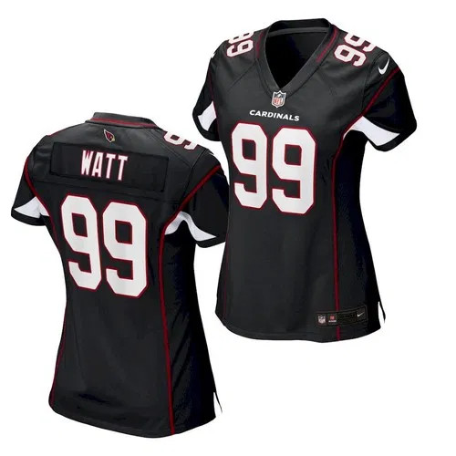 Women’s Arizona Cardinals 99 J.J. Watt Black 2021 Jersey