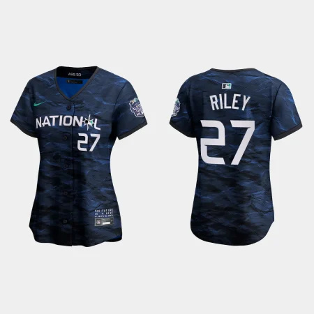 Women’s National League Austin Riley 2023 MLB All-Star Game Jersey – Royal