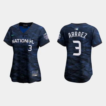Women’s National League Luis Arraez 2023 MLB All-Star Game Jersey – Royal