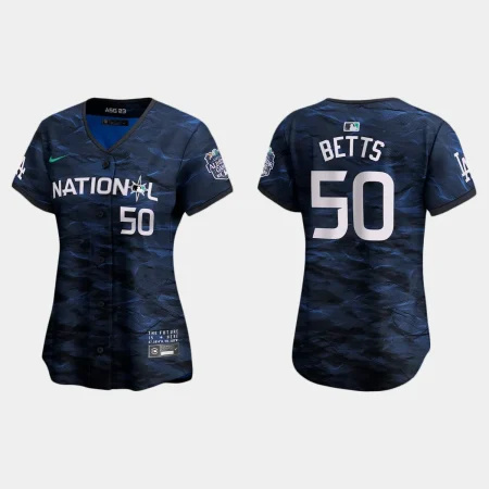 Women’s National League Mookie Betts 2023 MLB All-Star Game Limited Jersey – Royal