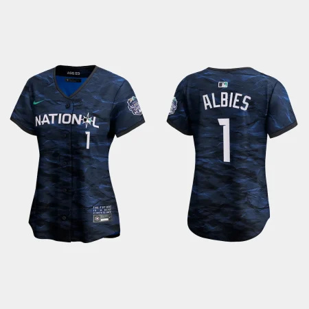 Women’s National League Ozzie Albies 2023 MLB All-Star Game Jersey – Royal