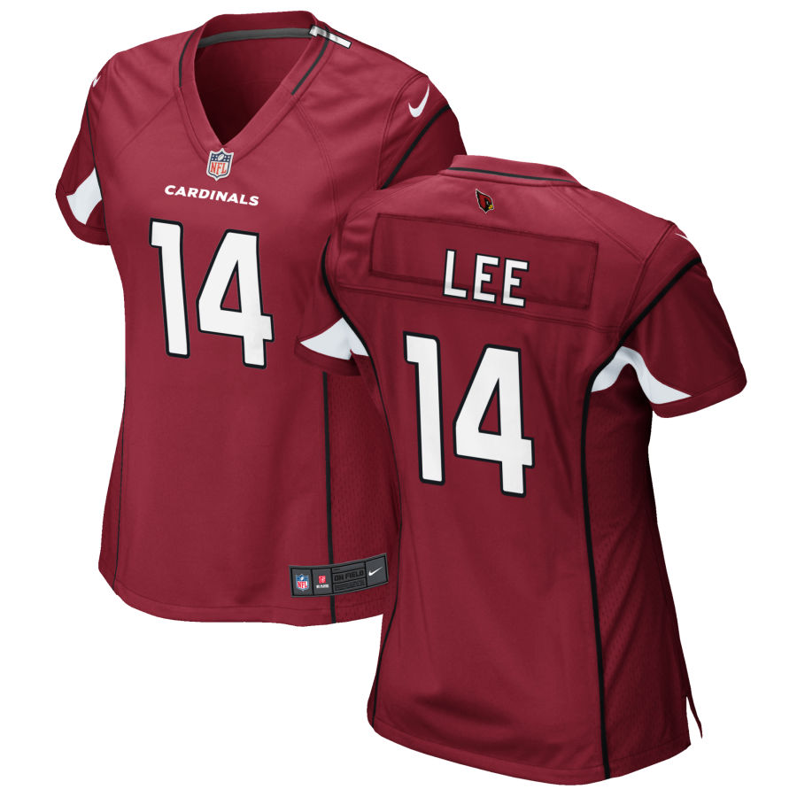 Womens Arizona Cardinals #14 Andy Lee Nike Cardinal Vapor Limited Jersey