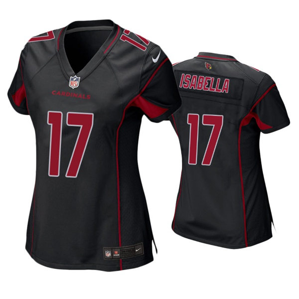 Womens Arizona Cardinals #17 Andy Isabella Nike Black Color Rush Limited Jersey